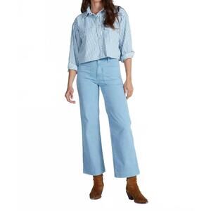 NEW ASKK NY washed twill jeans in sailor